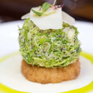 Shaved Brussels Sprouts Salad